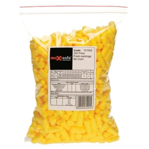 MaxiPlug Uncorded Earplugs - Class 5 Refill Bag 300 Pair