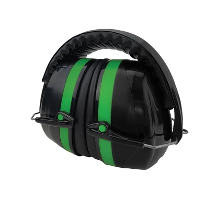 Maxisafe Folding Earmuff - Class 5 - Green