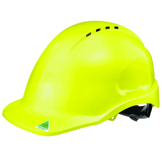 Maxisafe Vented Hard Hat - Ratchet Harness