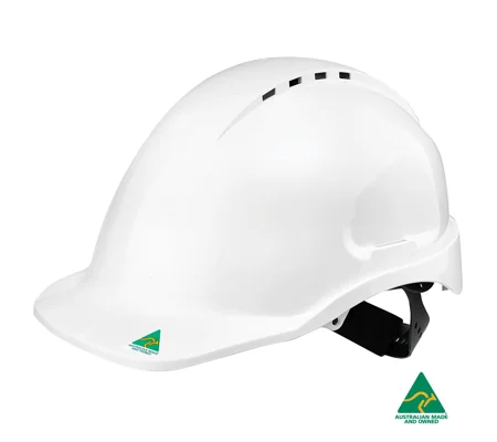Maxisafe Vented Hard Hat - Sliplock Harness