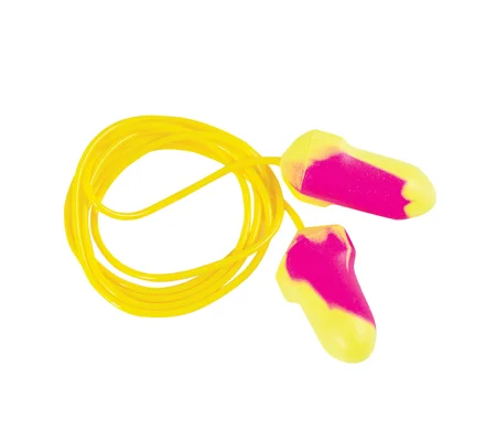 T-Shaped Corded Disposable Earplug (Class 5, 27dB) Box 100 Pair HWRX961