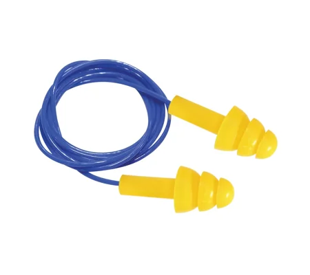 Silicone Corded Reusable Earplug (Class 4, 24dB) Box 100 Pair HWRX991
