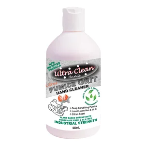 Hand Cleaner – Ultra Clean Hands Pumice Grit – 500ml Fliptop