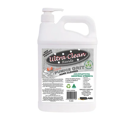 Hand Cleaner – Ultra Clean Hands Pumice Grit – 5L Pump
