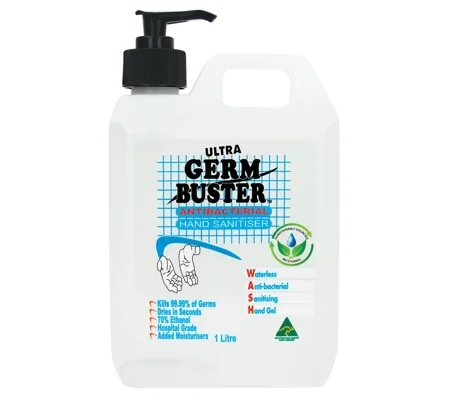 Ultra Germ Buster Anti-Bacterial Gel - 1L Pump Pack