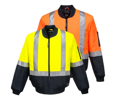 K8131 - Huski Hi-Vis Winter Bomber Jacket