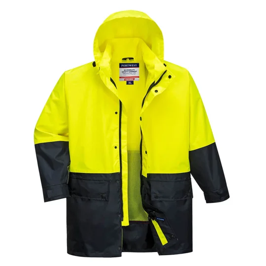 Kimberley Hi-Vis Contrast Day Rain Jacket - MJ206
