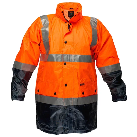 Eyre Hi-Vis Contrast Rain Jacket - MJ306