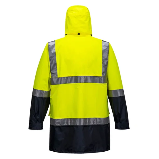 Eyre Hi-Vis Contrast Rain Jacket - MJ306