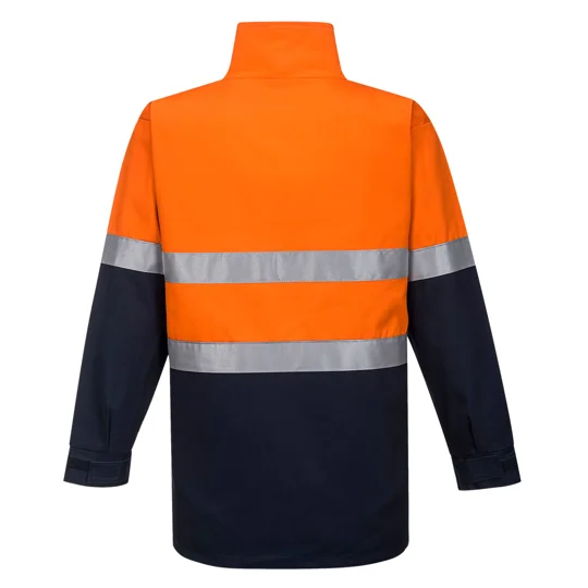 MJ777 - Hume Hi-Vis 4-in-1 Contrast Work Jacket