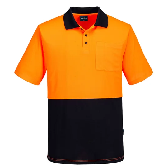 Polo Shirt Hi Vis Class D Contrast S/Sleeve - MP610