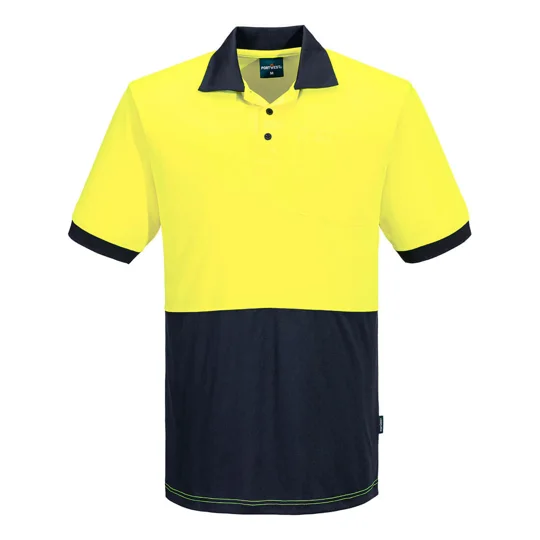 Polo Shirt Hi Vis Class D Contrast S/Sleeve - MP610