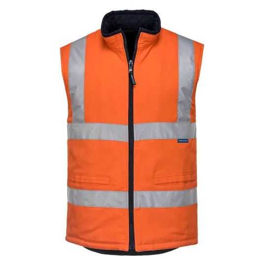 MJ777 - Hume Hi-Vis 4-in-1 Contrast Work Jacket