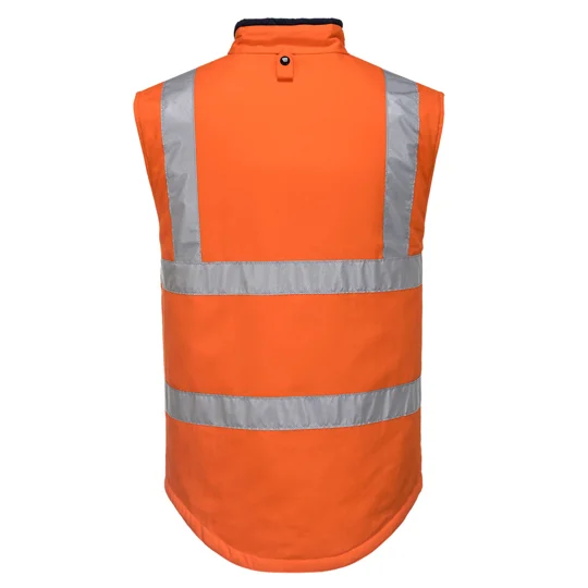 MJ777 - Hume Hi-Vis 4-in-1 Contrast Work Jacket