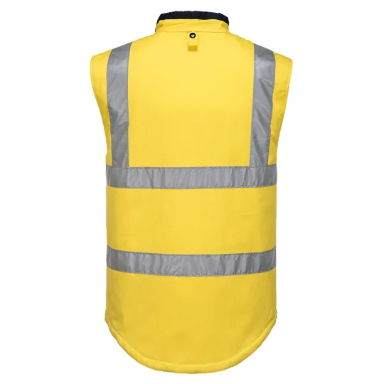 MJ777 - Hume Hi-Vis 4-in-1 Contrast Work Jacket