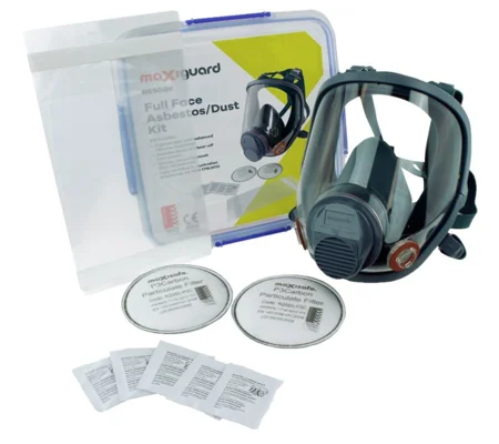 MaxiGuard Full Face Respirator GP Kit for Asbestos Silica Dust