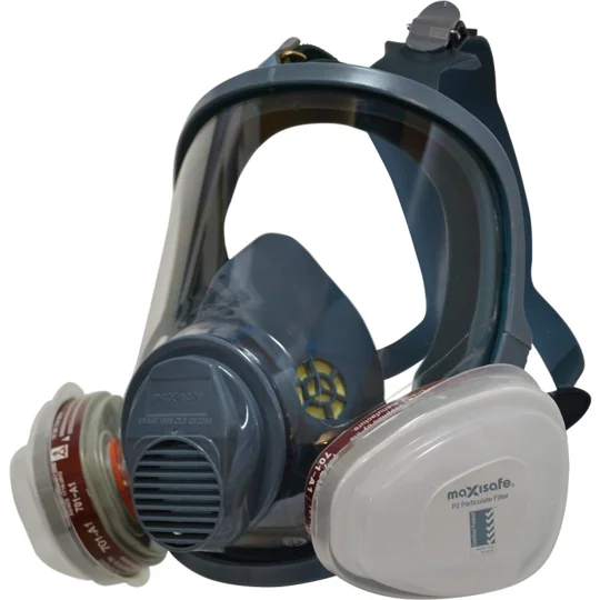MaxiGuard Full Face Respirator Painters Kit