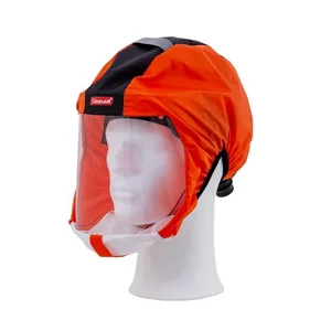 CleanAir Protective Short Respiratory Hood CA-1 - Orange