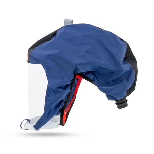 CleanAir Protective Short Respiratory Hood CA-1 - Blue