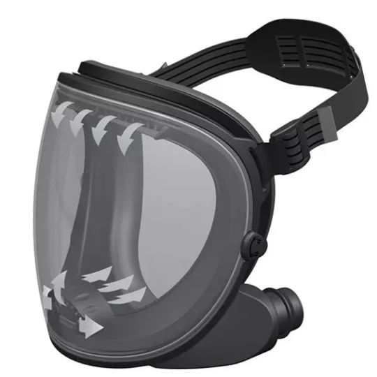 CleanAIR UniMask & Basic Powered Air Purifying Respirator PAPR Kit - RFU837-CB