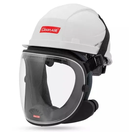 CleanAIR UniMask & Basic Powered Air Purifying Respirator PAPR Kit - RFU837-CB