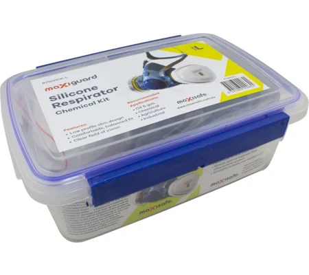 MaxiGuard Half Mask Silicone Chemical Kit