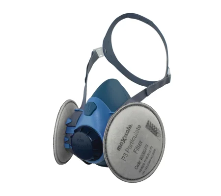 MaxiGuard Half Mask Silicone GP Kit for Asbestos Silica Welding (Blister Pack)