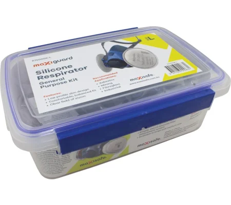 MaxiGuard Half Mask Silicone GP Kit for Asbestos Silica Welding