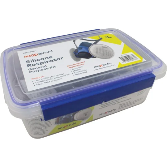 MaxiGuard Half Mask Silicone GP Kit for Asbestos Silica Welding