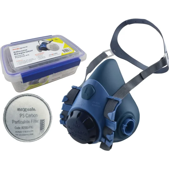 MaxiGuard Half Mask Silicone GP Kit for Asbestos Silica Welding