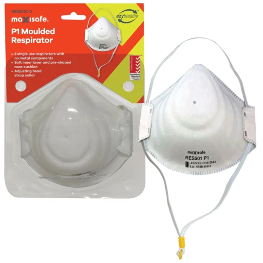 P1 Moulded Respirator, card of 3