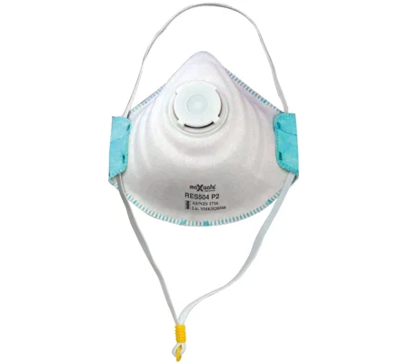 P2 Moulded Respirator with Valve, box 10