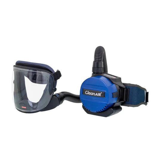 CleanAIR UniMask & Basic Powered Air Purifying Respirator PAPR Kit - RFU837-CB