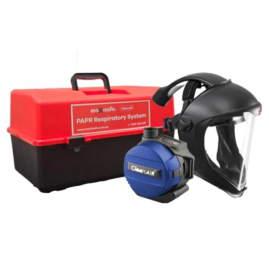 CleanAIR CA-3 Faceshield & Basic Powered Air Purifying Respirator PAPR Kit - RPE548A