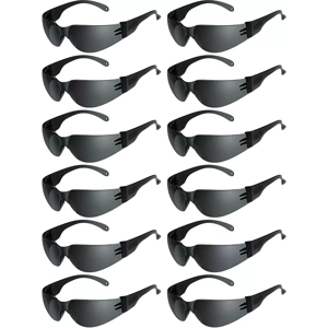 Safety Glasses Viper Smoke Pack 12