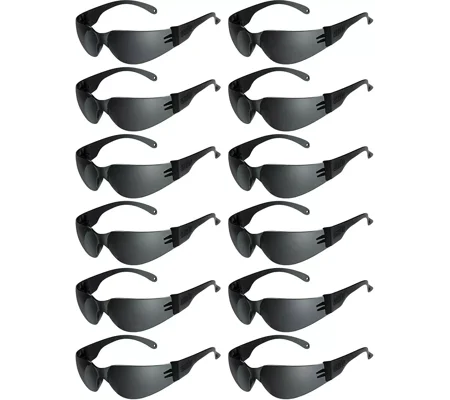 Viper Safety Glasses Smoke (Pack 12)