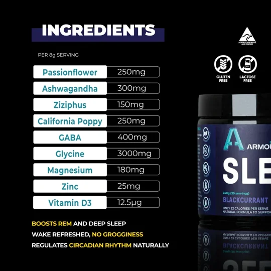 Body Armour Sleep - 240g Tub