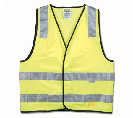 Maxisafe Hi-Vis Yellow Safety Vest (Class D/N)