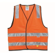 Maxisafe Hi-Vis Orange Safety Vest (Class D/N)