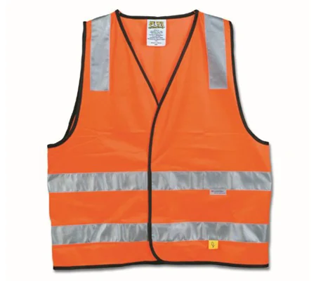 Maxisafe Hi-Vis Orange Safety Vest (Class D/N)