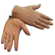 Gloves Disposable Vinyl PF Clear (CTN/1000)