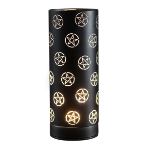 Aroma Touch Lamp Black Pentagram Design