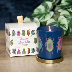 Blue Beetle Candle