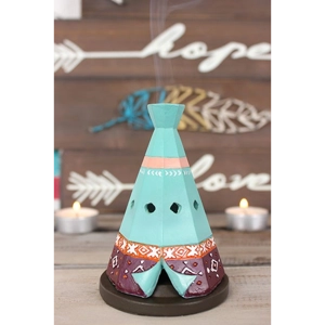 Boho Teepee Incense Cone Holder