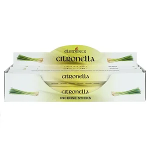 Elements Citronella Incense Sticks, set of 6 packs