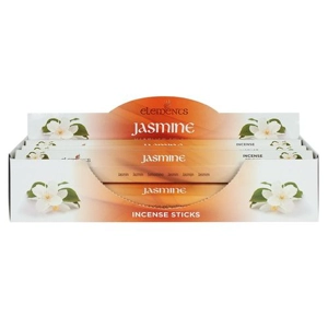 Elements Jasmine Incense Sticks - set of 6 packs