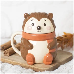 Hazel Hedgehog Lidded Mug