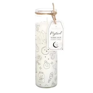 Scented Candle - Mystical White Sage Tube Candle