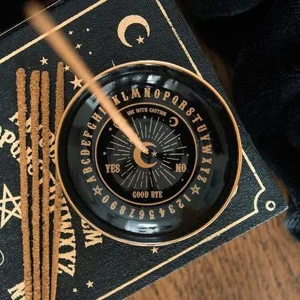Incense Stick Holder, Black Talking Board design