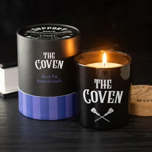 Scented Candle - The Coven Black Fig Scented Glass Candle